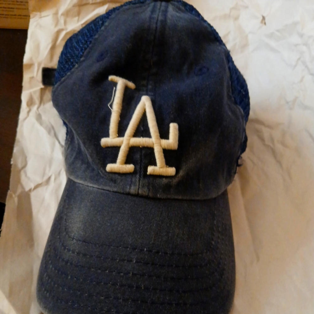 Blue LA Cap